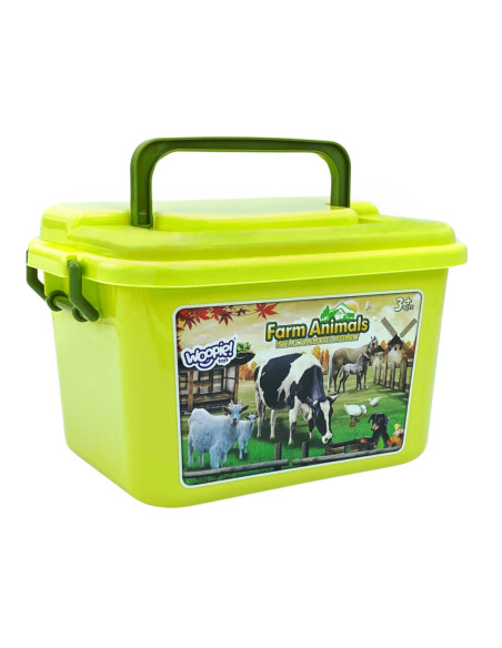 WOOPIE Zestaw Figurki Farma + Kuferek 57 el.