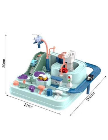 WOOPIE  Interaktywny Tor Samochodowy "Samochodowa Przygoda"