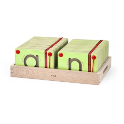 Viga Toys Montessori Small Letters Learning to Write Magnetic Slates