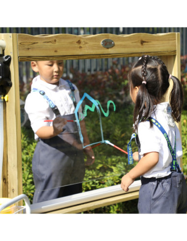 CLASSIC WORLD Zestaw Dwustronna Tablica Sztaluga do Malowania Z Pompą Wody