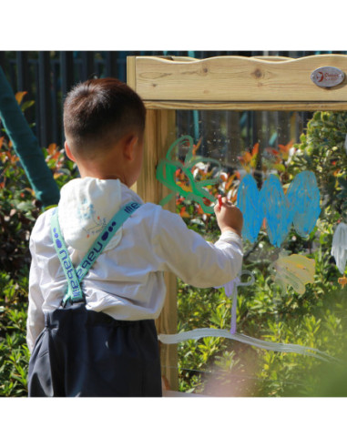 CLASSIC WORLD Zestaw Dwustronna Tablica Sztaluga do Malowania Z Pompą Wody