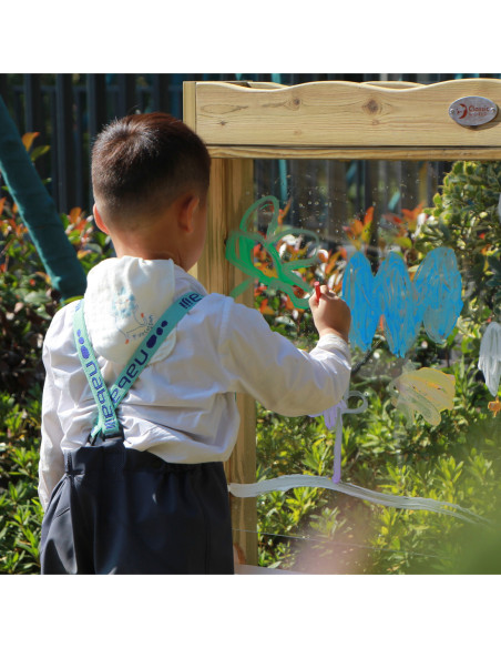 CLASSIC WORLD Zestaw Dwustronna Tablica Sztaluga do Malowania Z Pompą Wody