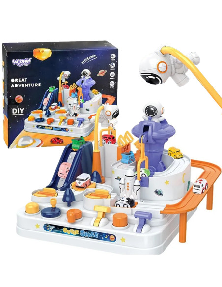 WOOPIE  Interaktywny Tor Przeszkód dla Aut "Przygoda Astronauty"