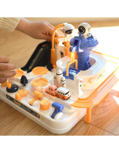 WOOPIE  Interaktywny Tor Przeszkód dla Aut "Przygoda Astronauty"