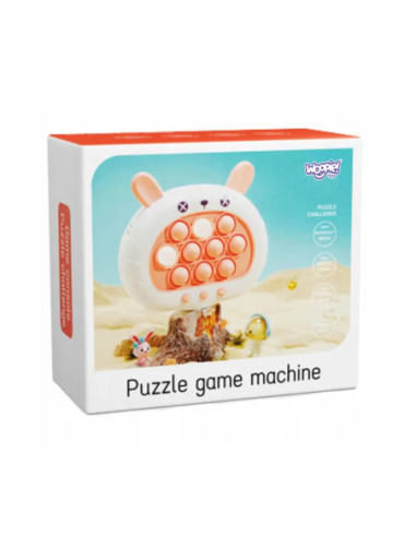 WOOPIE Gra POP IT Elektryczna Antystresowa Zręcznościowa Króliczek