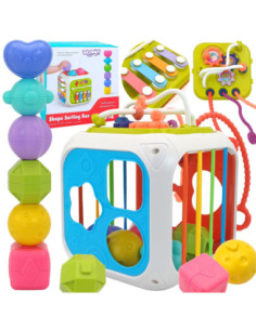 WOOPIE BABY Sensoryczna Edukacyjna Kostka Aktywności