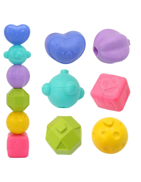 WOOPIE BABY Sensoryczna Edukacyjna Kostka Aktywności