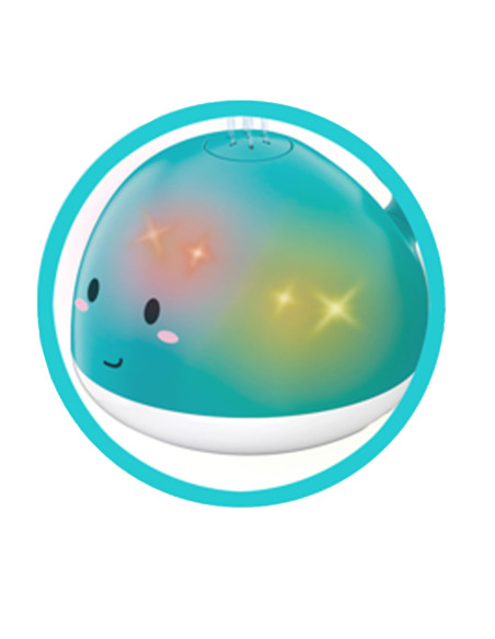 WOOPIE Wielorybek Fontanna Zabawka do Kąpieli - Niebieski