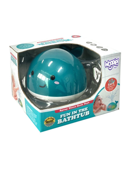 WOOPIE Wielorybek Fontanna Zabawka do Kąpieli - Niebieski