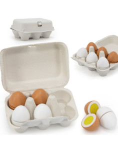 VIGA Wooden Egg Cartons