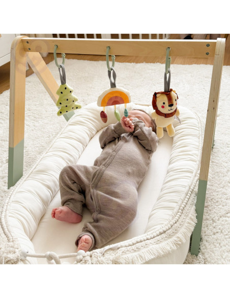 TOOKY TOY Baby Gym Stojak Edukacyjny Gimnastyczny 3 Zawieszki