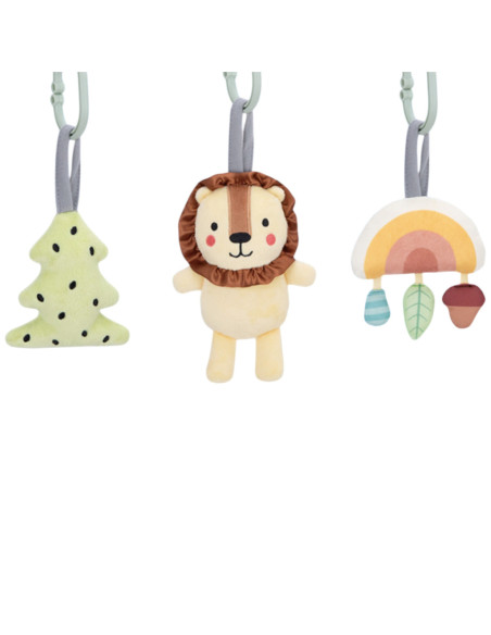 TOOKY TOY Baby Gym Stojak Edukacyjny Gimnastyczny 3 Zawieszki