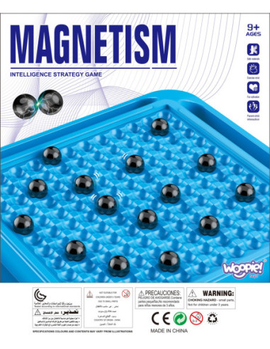 WOOPIE Gra Planszowa Magnetyczne Kulki