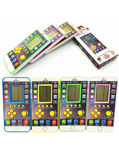 WOOPIE Elektroniczna Gra Mini Tetris Kieszonkowa Wersja