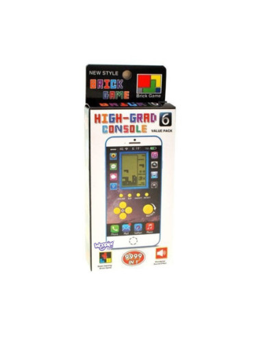 WOOPIE Elektroniczna Gra Mini Tetris Kieszonkowa Wersja