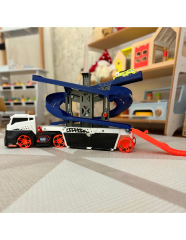 WOOPIE Interaktywny Tir Tor dla Aut z Dwiękiem i Światłem