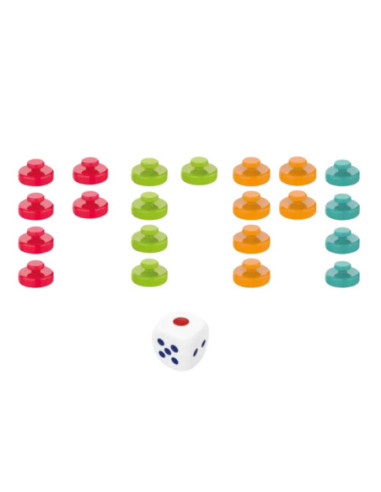 WOOPIE Zestaw Gier Planszowych Logicznych 10w1