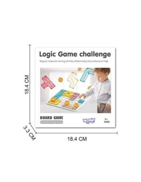 WOOPIE Zestaw 60 Gier Logicznych 3+