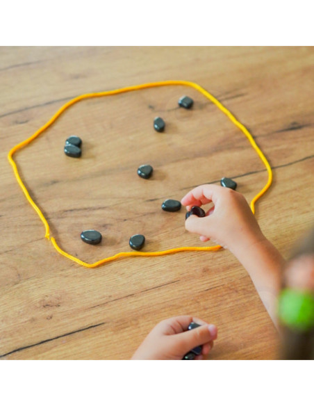 WOOPIE Gra Kamienie Magnetyczne w Sznurku 20 el.