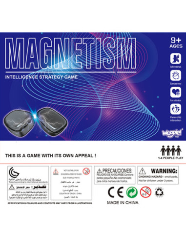 WOOPIE Gra Kamienie Magnetyczne w Sznurku 20 el.