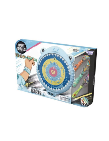 Woopie Magnetyczna Gra w Rzutki Tarcza Rekin