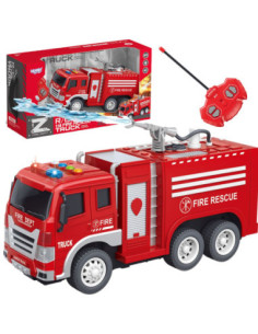 WOOPIE Remote Controlled RC Fire Truck with Water Spray Function