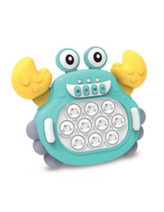 WOOPIE Gra POP IT Elektroniczna Antystresowa Zręcznościowa Krab Zielony 2