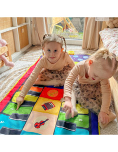 WOOPIE Interaktywna Mata Muzyczna do Tańczenia XXL 2