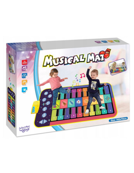 WOOPIE Interaktywna Mata Muzyczna do Tańczenia XXL