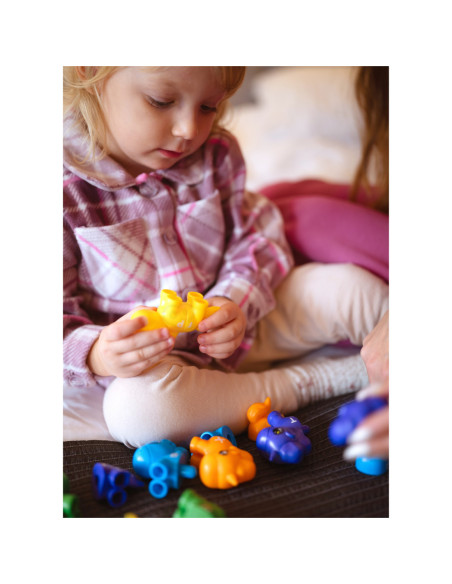 WOOPIE Zestaw Edukacyjnych jednorożców "Dopasuj Literki" 13 el.