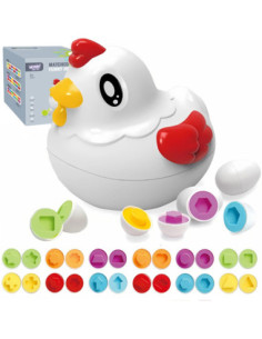 WOOPIE Kura Montessori Sorter Kształtów