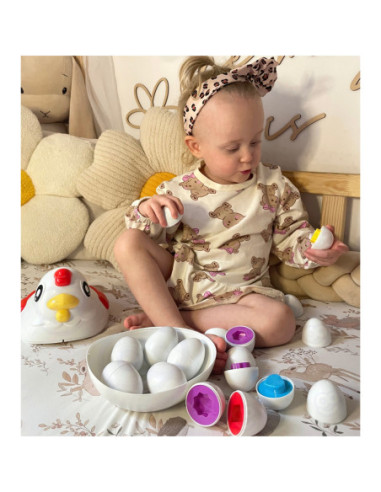 WOOPIE Kura Montessori Sorter Kształtów
