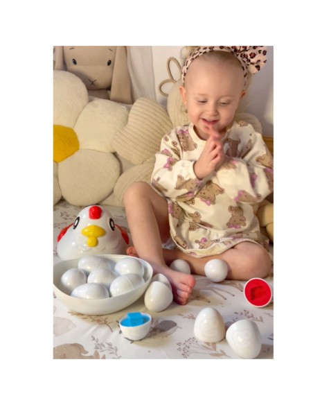 WOOPIE Kura Montessori Sorter Kształtów