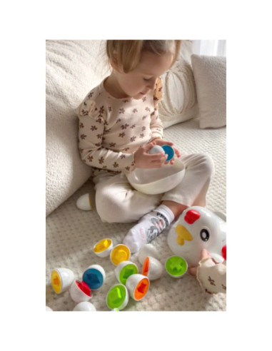 WOOPIE Kura Montessori Sorter Kształtów