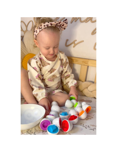 WOOPIE Kura Montessori Sorter Kształtów