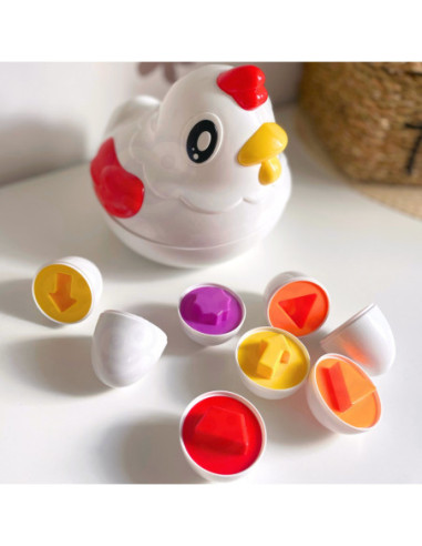 WOOPIE Kura Montessori Sorter Kształtów