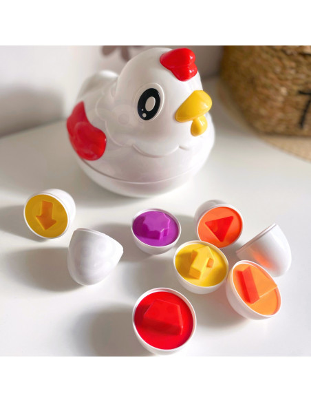 WOOPIE Kura Montessori Sorter Kształtów