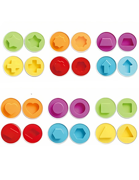 WOOPIE Kura Montessori Sorter Kształtów