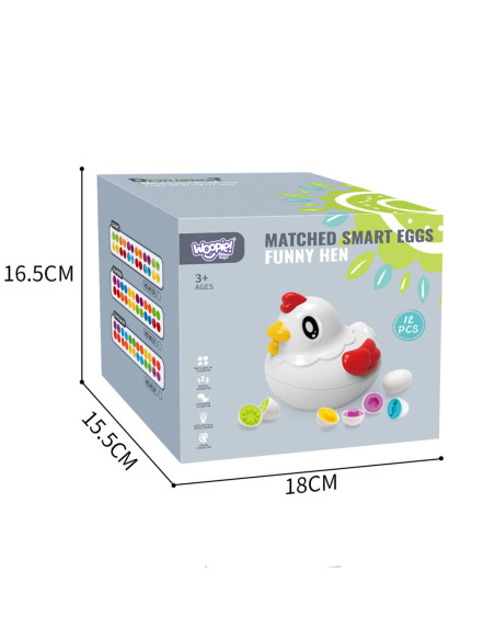 WOOPIE Kura Montessori Sorter Kształtów