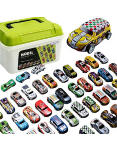 WOOPIE Race Car Box Set 30 pcs + Mat