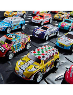 WOOPIE Zestaw Aut Wyścigowych w Pudełku 30 el. + Mata 2
