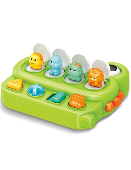 WOOPIE BABY Zabawka Edukacyjna Wyskakujące Dinozaury POP-UP