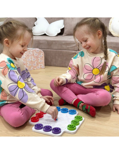 WOOPIE Strategiczna Gra Logiczna Trening Mózgu Kółko i Krzyżyk 36 el.