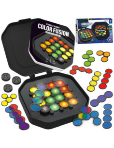 WOOPIE Gra "Ułóż Wzór" Trening Mózgu Nauka Mieszania Kolorów