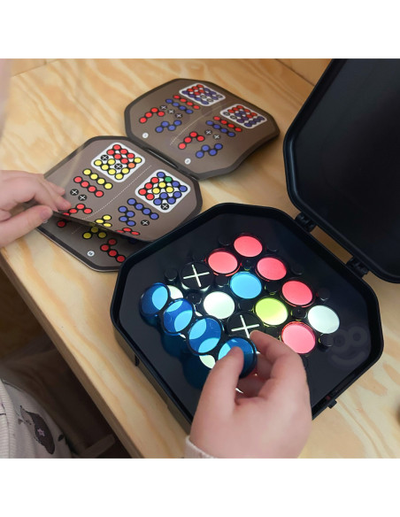 WOOPIE Gra "Ułóż Wzór" Trening Mózgu Nauka Mieszania Kolorów