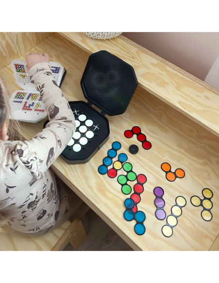 WOOPIE Gra "Ułóż Wzór" Trening Mózgu Nauka Mieszania Kolorów