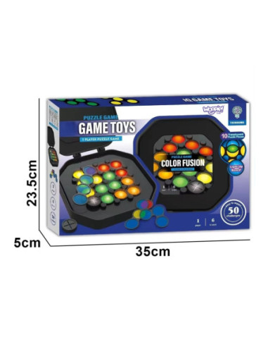 WOOPIE Gra "Ułóż Wzór" Trening Mózgu Nauka Mieszania Kolorów