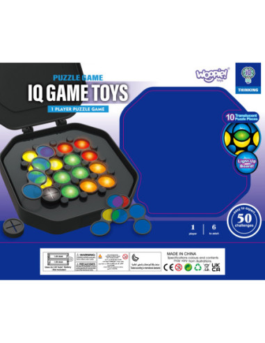 WOOPIE Gra "Ułóż Wzór" Trening Mózgu Nauka Mieszania Kolorów