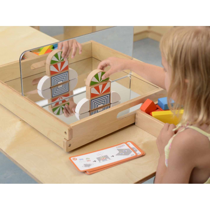 Lustrzana Tacka Zabawa W Odbicia Lustrzane Masterkidz Montessori