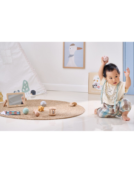 VIGA Zestaw Zabawek Edukacyjnych Pudełko Box od urodzenia do 6 miesiąca